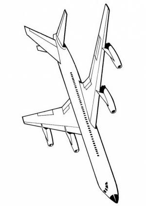 Раскраски самолеты
