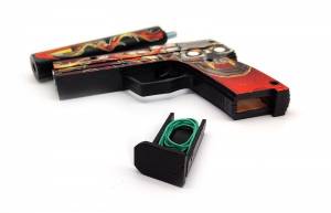 Деревянный пистолет USP-S с глушителем из CS