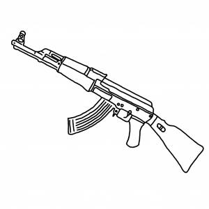 Рисунок автомат для детей