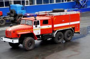 Пожарная автоцистерна