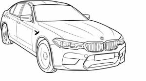 Раскраски Bmw