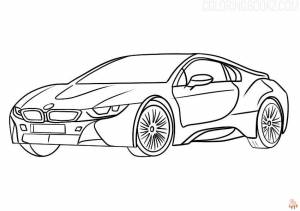 Наслаждайтесь азартом раскраски с BMW Coloring Pages