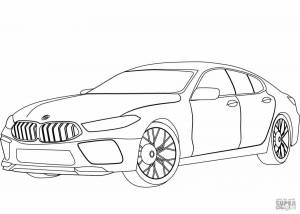 Раскраски Bmw m5