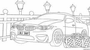 Раскраски Bmw m5
