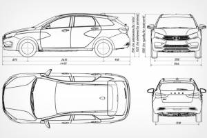 Новая Lada Vesta
