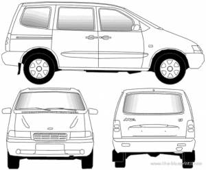 Ларгус раскраска