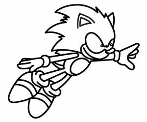 Раскраски Sonic exe