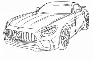 Раскраски Mercedes