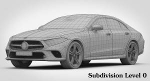Mercedes-Benz CLS 2019 года 3D Модель $199