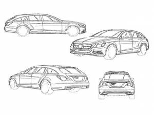Mercedes-Benz CLS Shooting Brake рассекречен