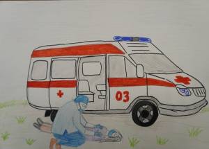 Воспитанники детских домов нарисовали для медиков рисунки, в которых отраз важность работы врачей и слова благодарности за этот нелегкий и важный труд
