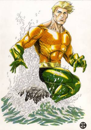 Aquaman by BrettBarkley on deviantART