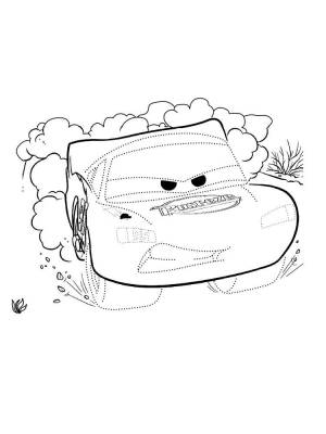 Лучшие раскраски Молния Маккуин