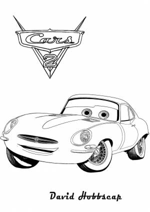 Раскраски маккуин, Раскраска Молния маккуин и его друзья Тачки