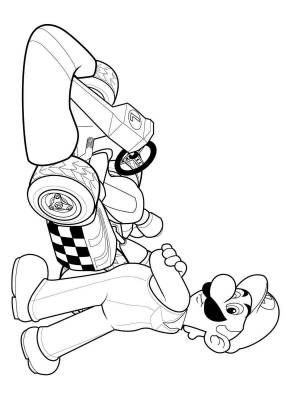 Раскраски Картинг