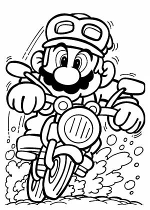 Раскраски Супер Марио