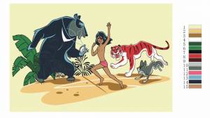 Раскраска детская MA25, 20х30 см, Живопись по номерам по цене 535 руб, доставка в город Краснодар