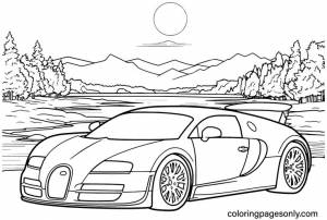 Bugatti Coloring Pages