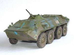 сборная модель Звезда БТР-70 Советский бронетранспортер масштаб 1
