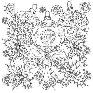 Раскраски Антистресс новый год