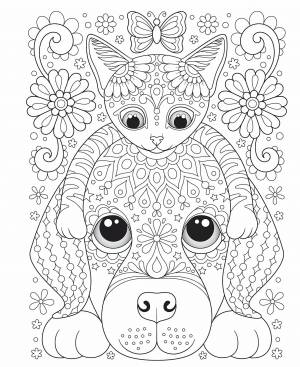 Раскраски Антистресс для детей 5 6 лет