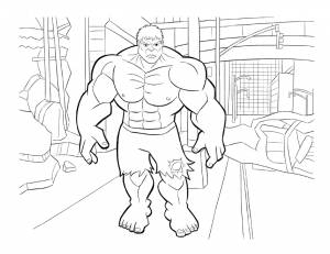 Зеленый супергерой Халк