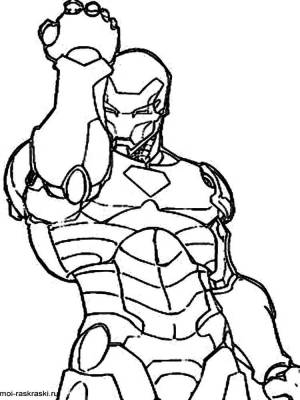 Раскраски Супергерои