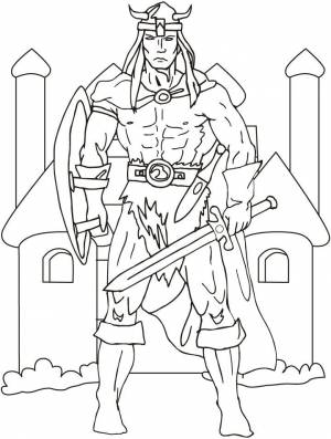 Pin on Coloriage VIKING