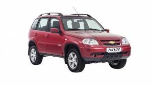 Покраска автомобиля Шевроле Нива