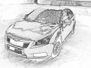 Рисунки Chevrolet Cruze