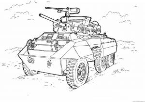 Раскраски военная техника для детей