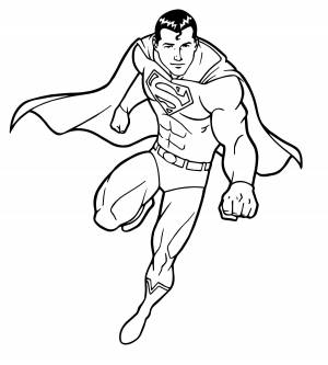 Красивый Супермен