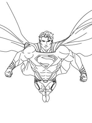 Раскраски Супермен