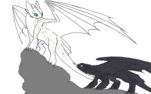 Раскраски по мультфильму Как приручить дракона 3