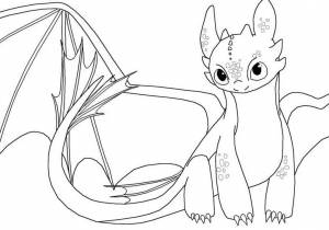 Раскраски приключение дракона