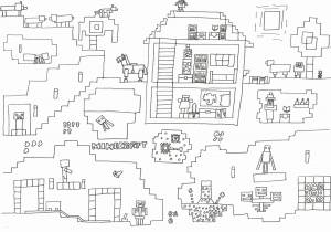 Рисунки майнкрафт деревня номер 13