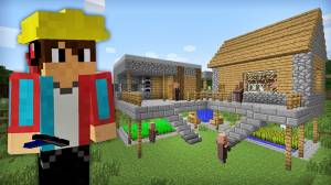 КАК ПОСТРОИТЬ САМУЮ МАЛЕНЬКУЮ ДЕРЕВНЮ ЖИТЕЛЕЙ НОМЕР 13 В МАЙНКРАФТ