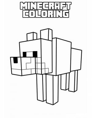 Раскраски Майнкрафт