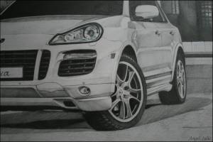 Рисунок Porsche Cayenne