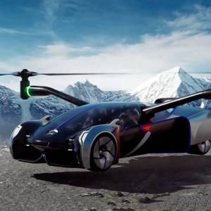 Китайская Tesla» показала летающий автомобиль