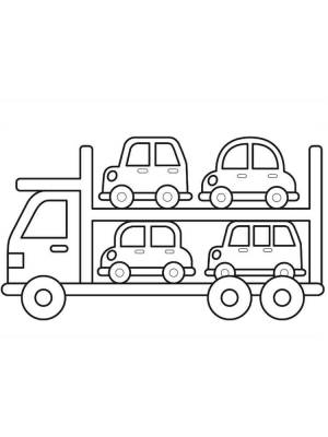 Раскраски Автовоз