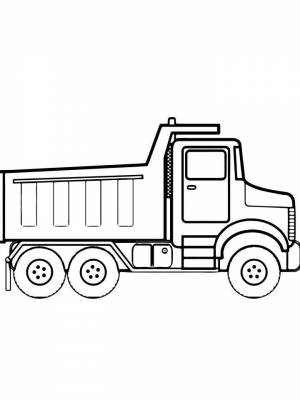 Раскраски Большие машины   в формате