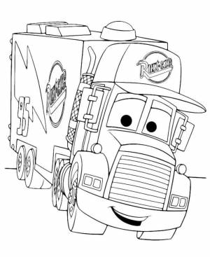 Раскраска Грузовые машины