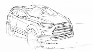 Раскраски Форд куга