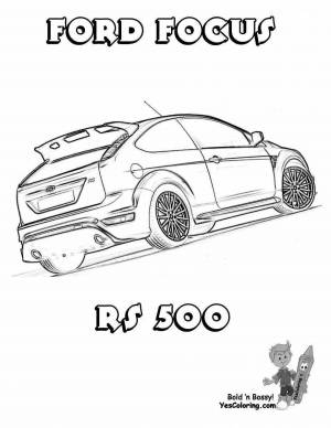 Раскраски Форд мондео