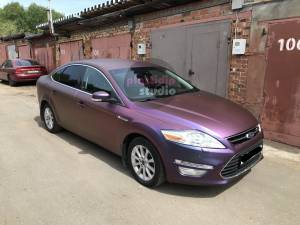 Пластидип покраска Ford Mondeo ColorShift Sky