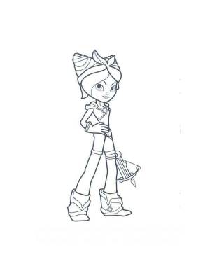 Раскраска Герои Энвелла