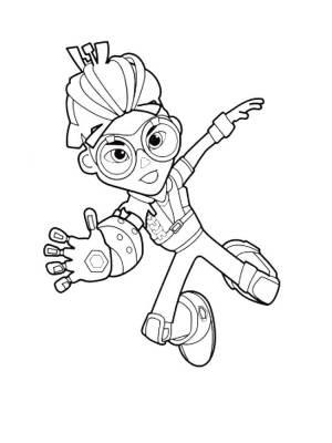 Раскраска Герои Энвелла