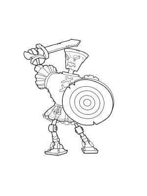 Раскраска Герои Энвелла 9