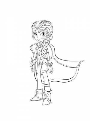 Раскраска Герои Энвелла   в формате